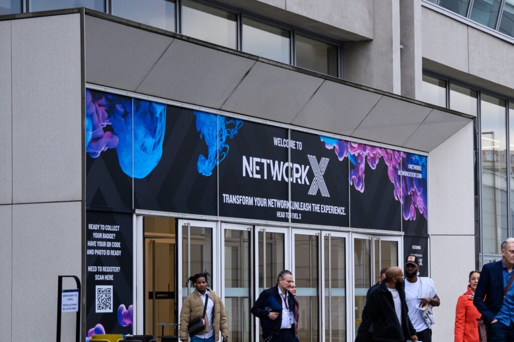 Image of Network X 2025 entrance gate