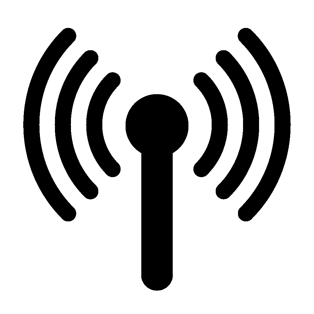 Antenna Icon Transparent background