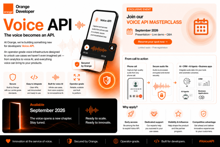 Voice API masterclass visual