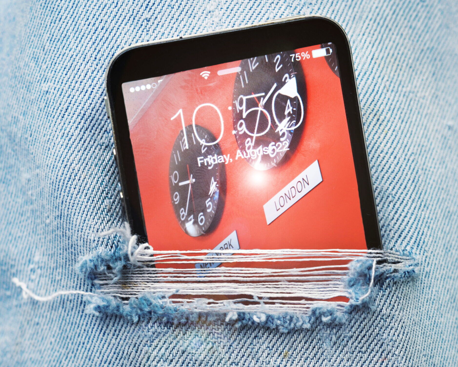 Decorative image for device swap