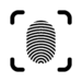 Fingerprint recognition icon