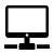 Icon representing a computer screen