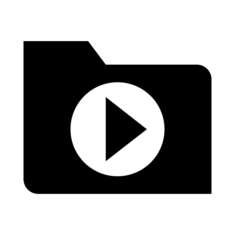 Media play icon