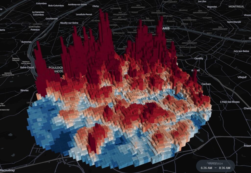 Network API Population density