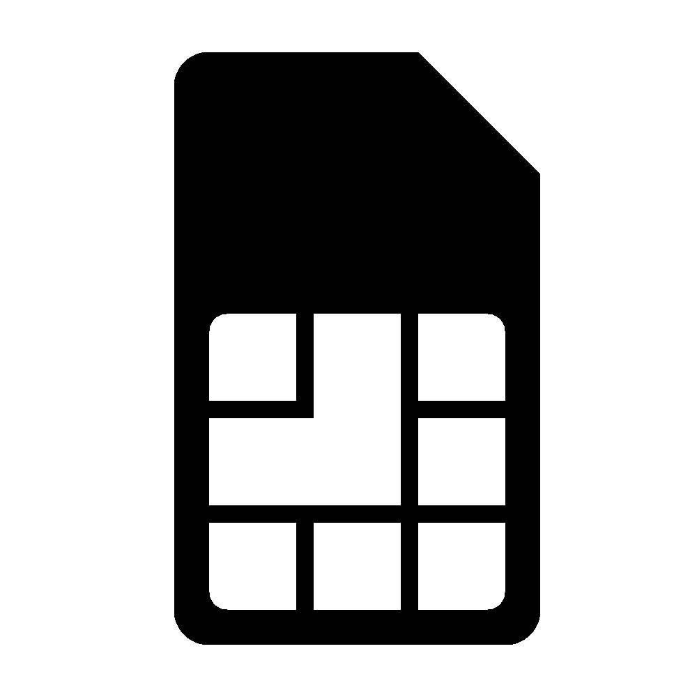 SIM card icon