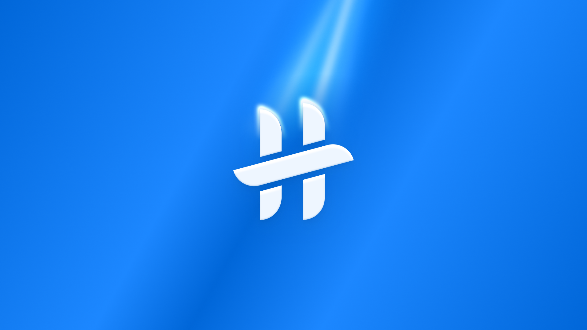 Hirify logo on a blue background