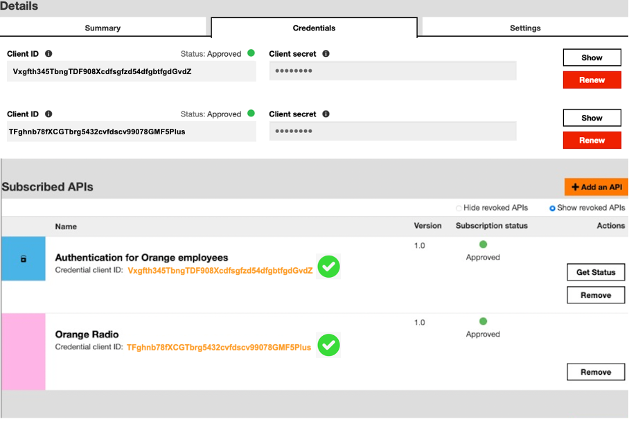 Migrated App and APIs